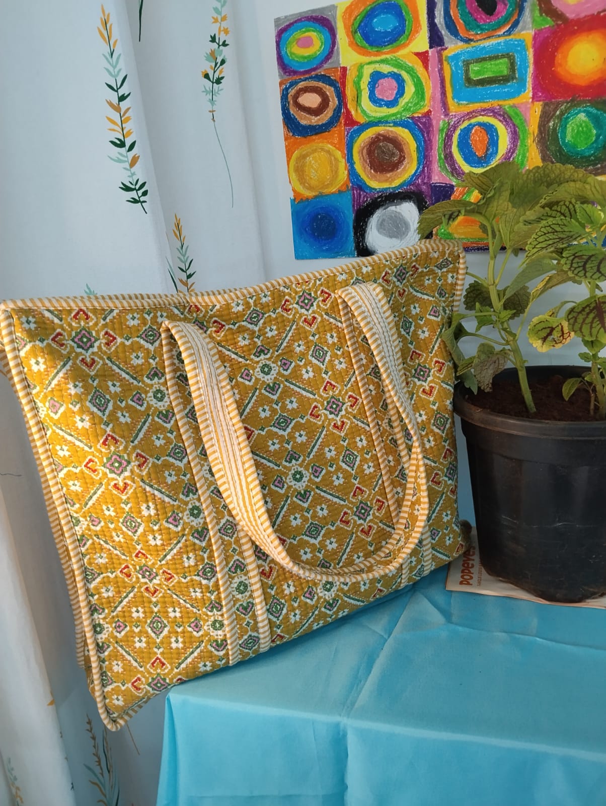 Floral Tote Bags